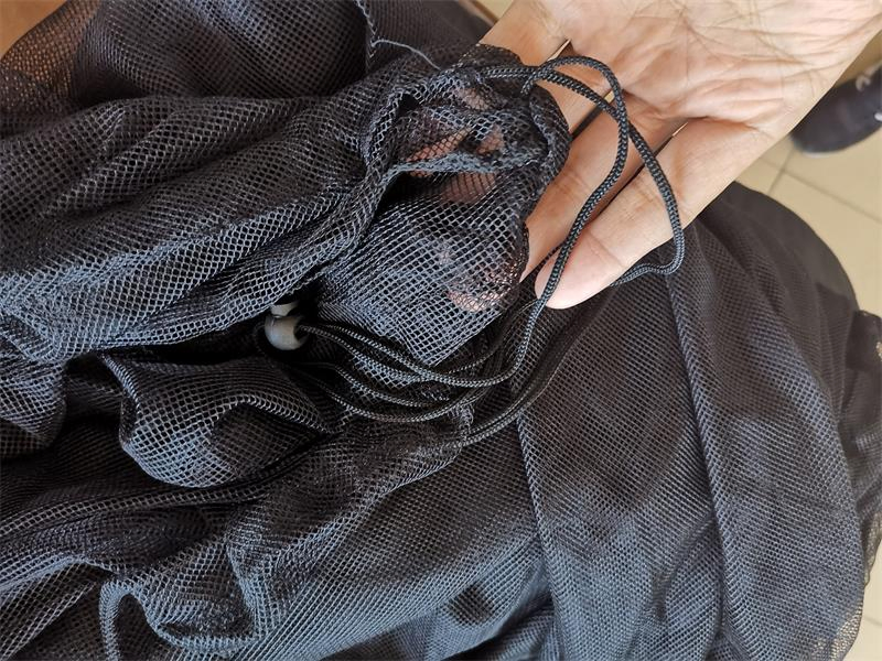 Parasol Screen Mosquito Net Black Insect Screen Net Flyscreen Mesh Mosquito Net Umbrella Mosquito Net