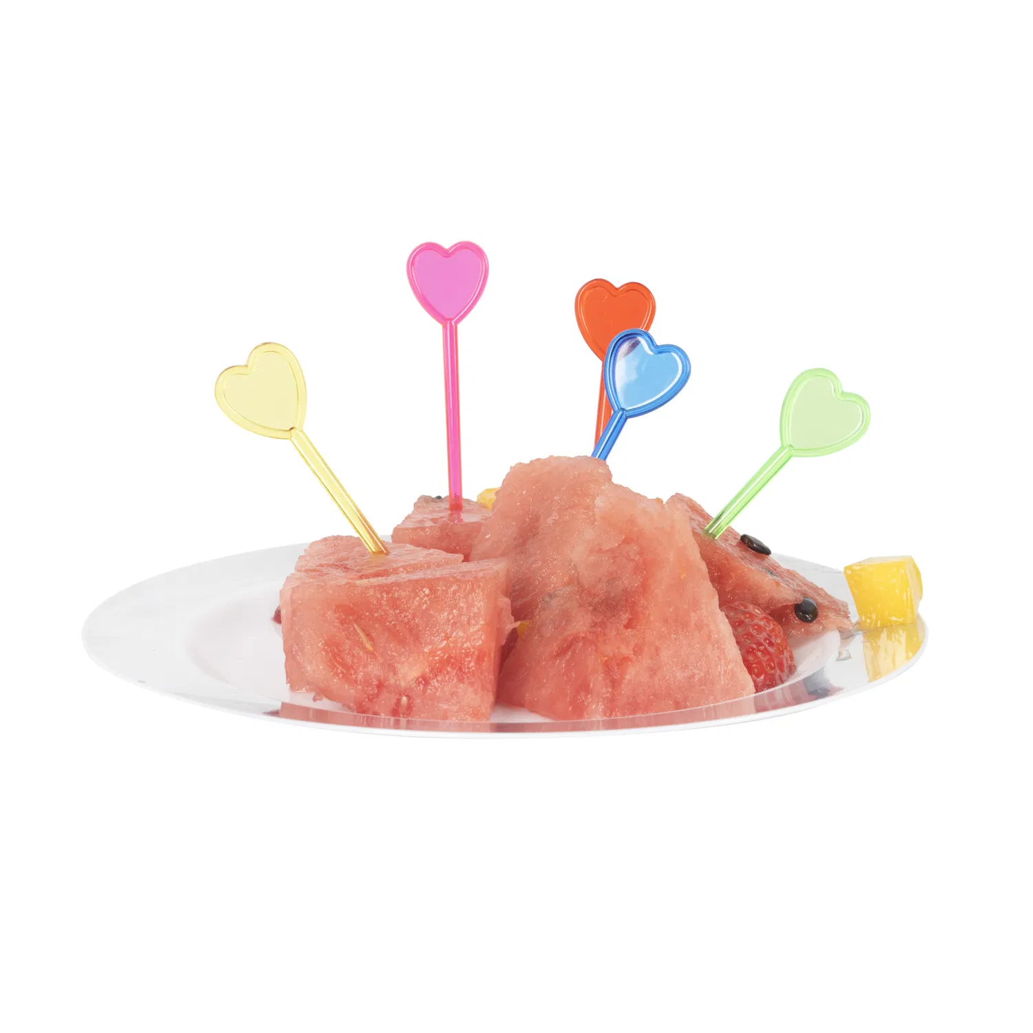 Elegant Heart-Shaped Cake Forks for Stylish Dessert Serving