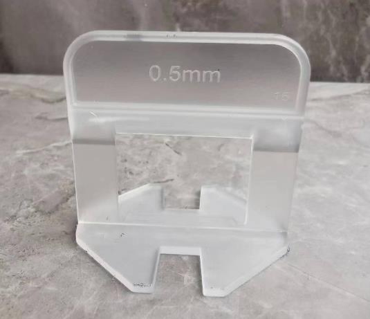 Good Price Factory Direct 0.5mm 1.0mm 2.0mm Tile Spacer Clip Tile Leveling System Tile Leveler