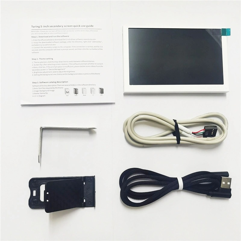 China LCD Machine Monitor 5 Inch Secondary Screen LCD Display for PC Machine Monitor Accessories