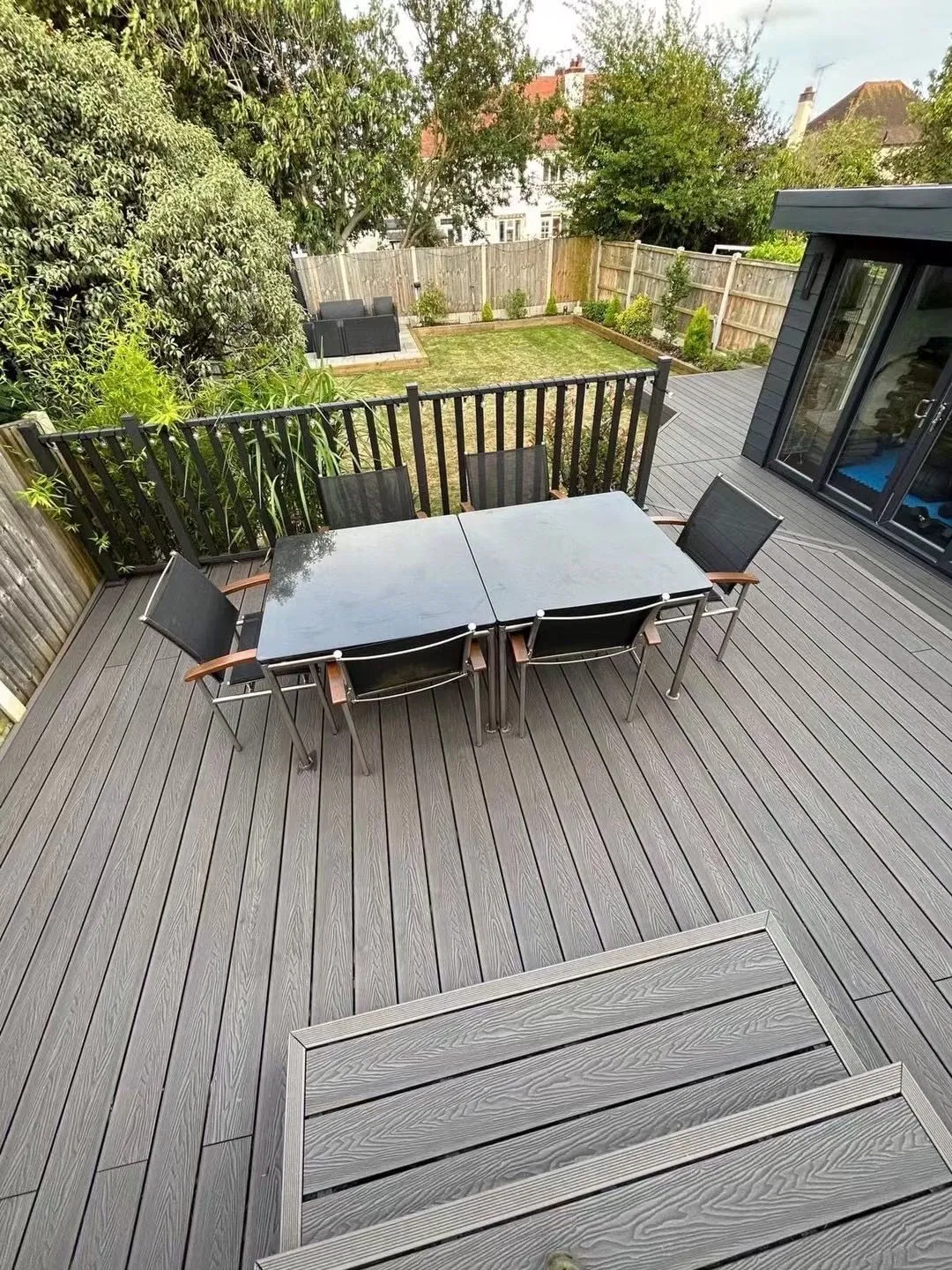 Водостойкая WPC панель 3D с тиснением для сада и улицы