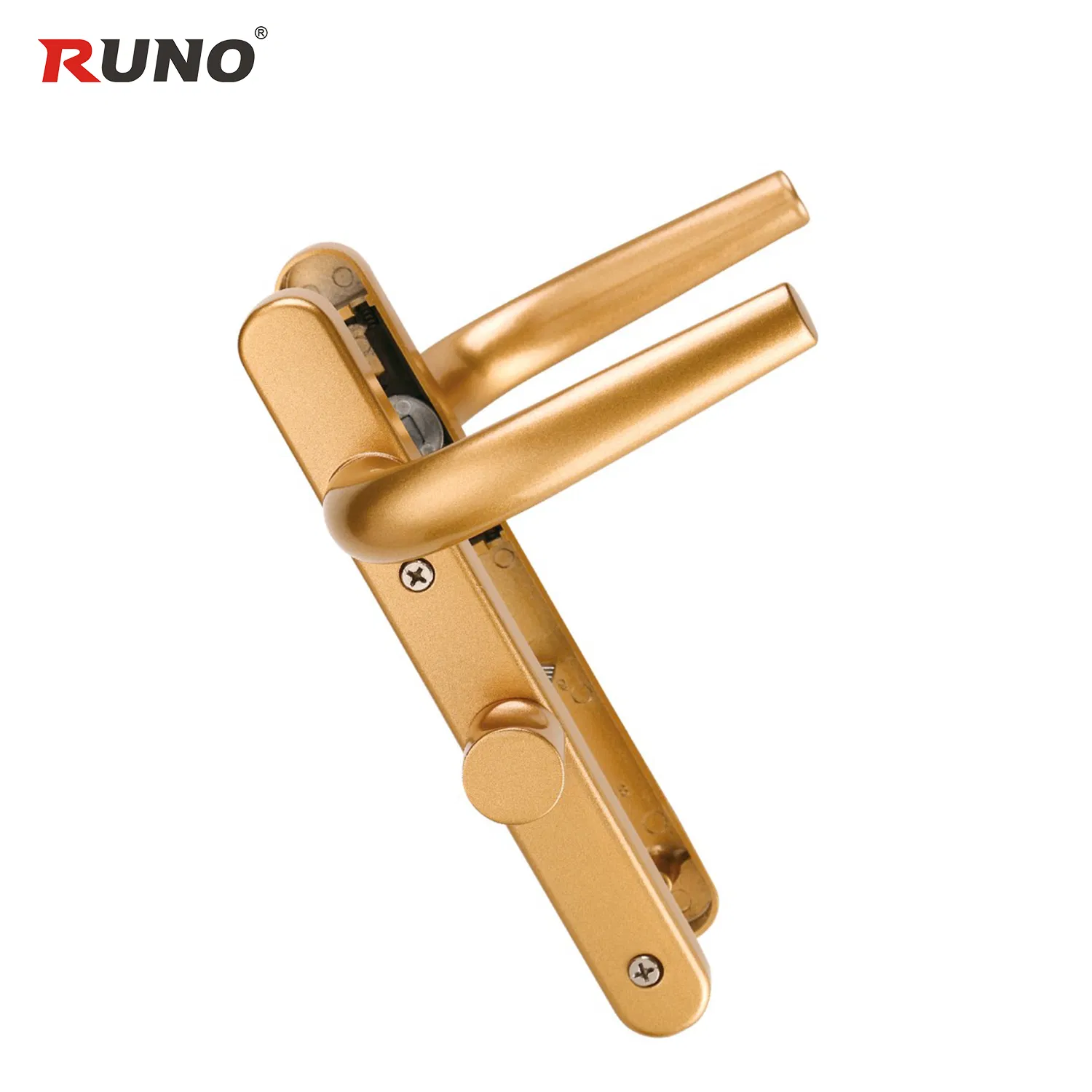 Outside Swing Door Handle Push to Lock Storm Door Handle Replacement