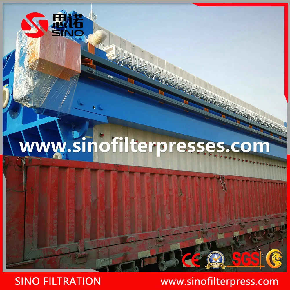 Мембранный фильтр-пресс для обезвоживания шлама