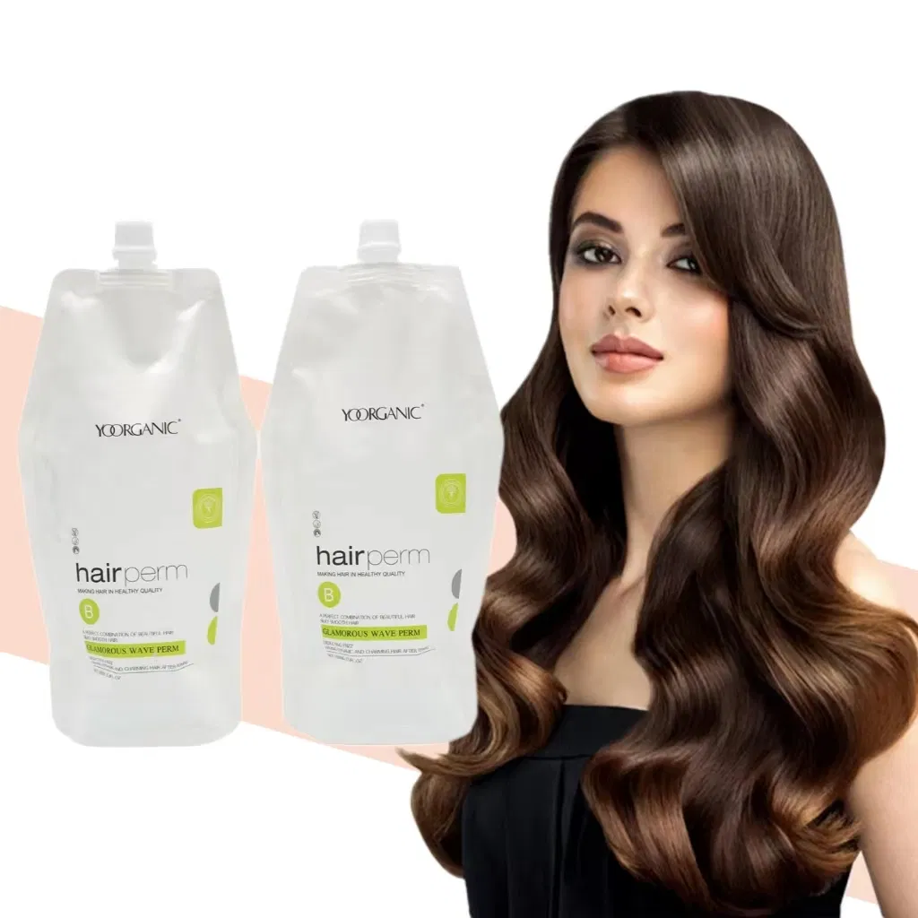 Top Quality Permanent Professiona Hair Straightening Cream Glamorous Ware Hair Perm Lotion