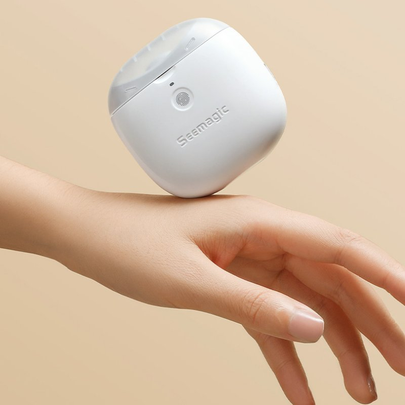 Seemagic Automatic Nail Clipper Set with Safety Features, Effortless Grooming, Reddot 2024