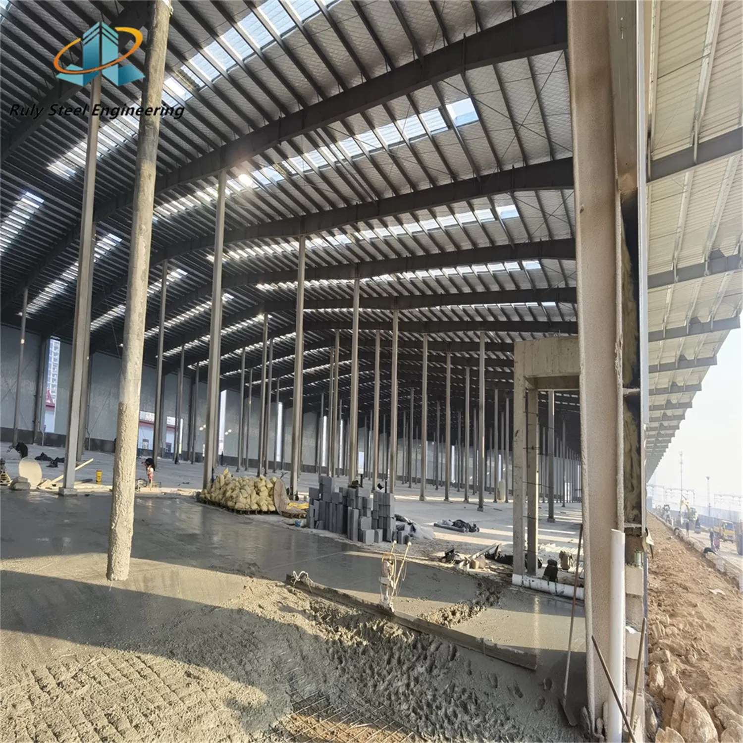 High Strength and Seismic Resistance Fast Installation Prefabricated Steel Structure Warehouse
