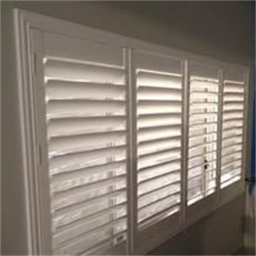 Paulownia Wood Shades Shutters Plantation Shutters for Smart Homes Basswood
