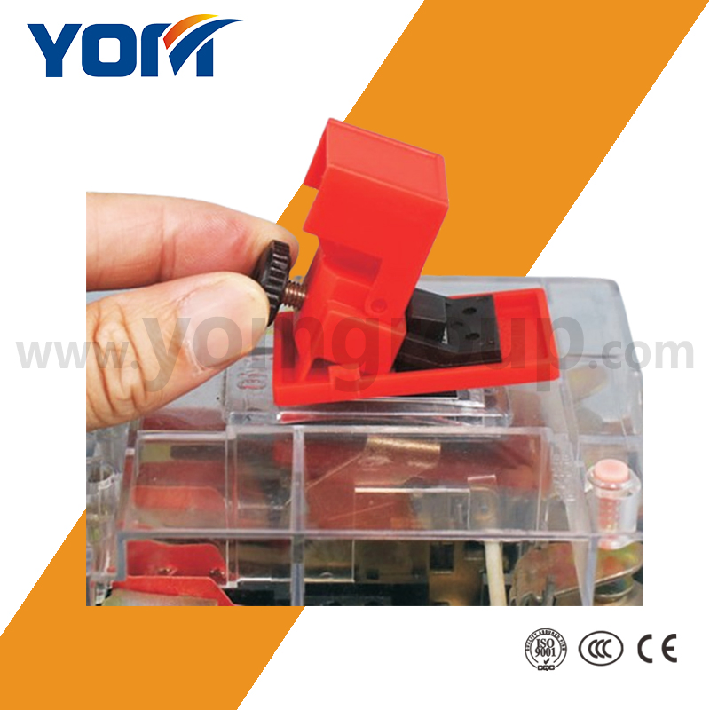 Clamp-on Type Molded Case Circuit Breaker Lock with Plastic ABS