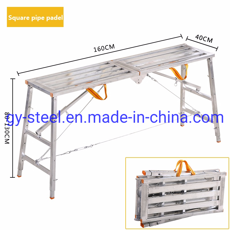 Non Slip Galvanzied Steel Scaffolding Ladder
