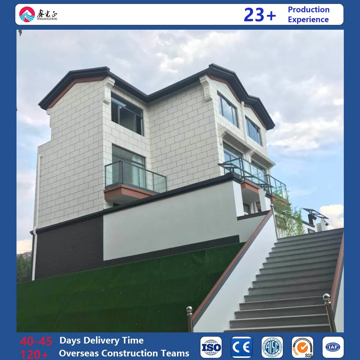 Prefabricated Steel Structure Villas Can Be Customized