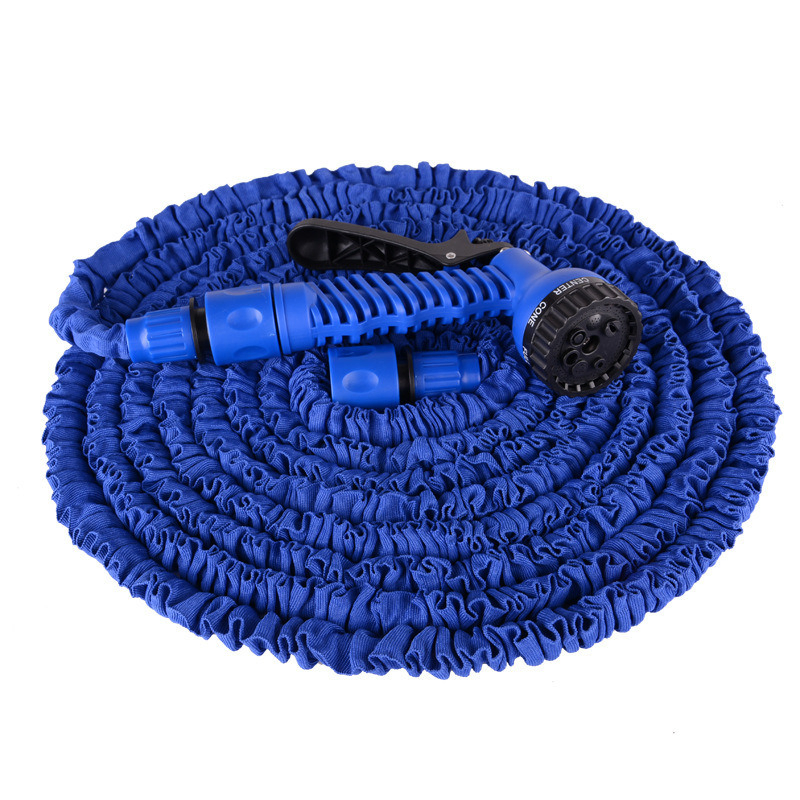 Expandable Flexible Plastic Hose with Spray Garden Magic 7-in-1 Nozzle Wbb12844