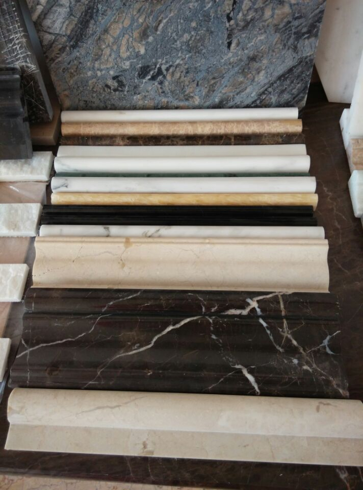 Hot Selling Products Pencil Molding Skirting Marble Decorativemoulding