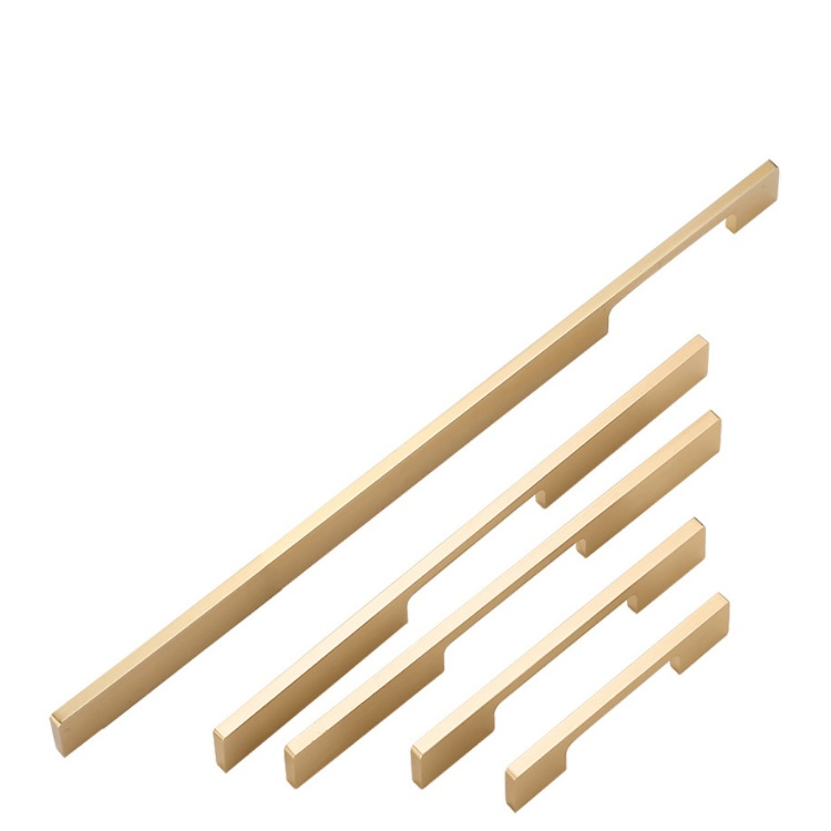 1500mm Aluminum Alloy Long Wardrobe Handles Modern Bedroom Furniture Handles Bow Curved Arch Pull,
