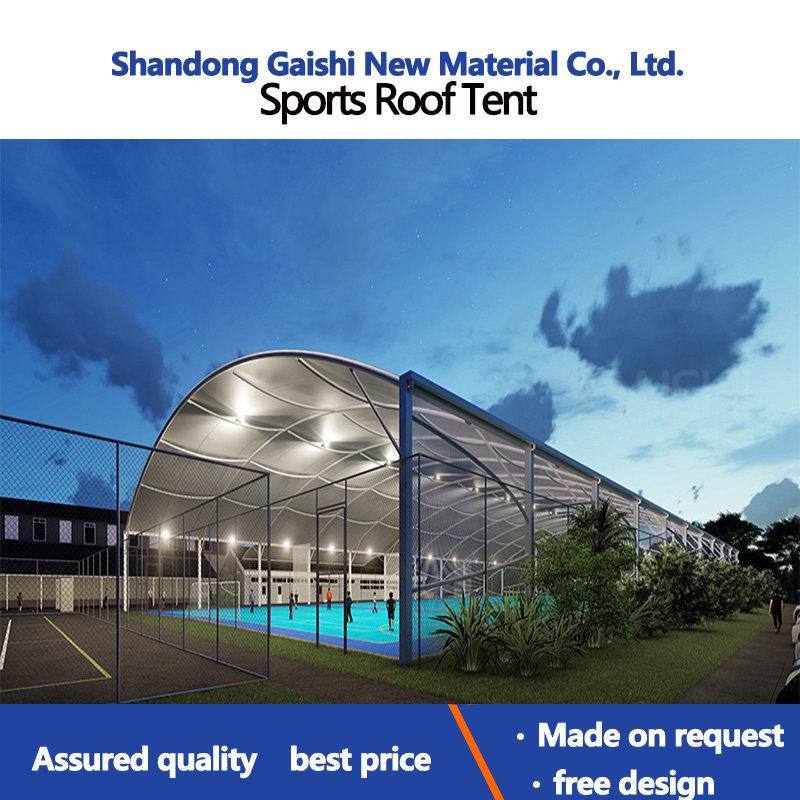 Customized PVDF Sports Roof Tent for Stadium Basketball Tents Canopy Awning