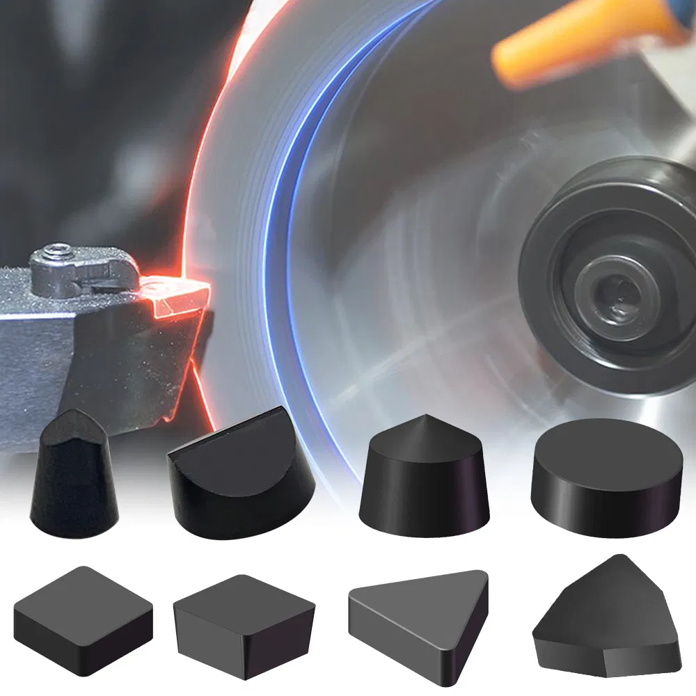 PCBN Integral Sintering Cutting Tool Top Sale CBN Cutting Insert with Various of Shape for CNC Lathe Machine