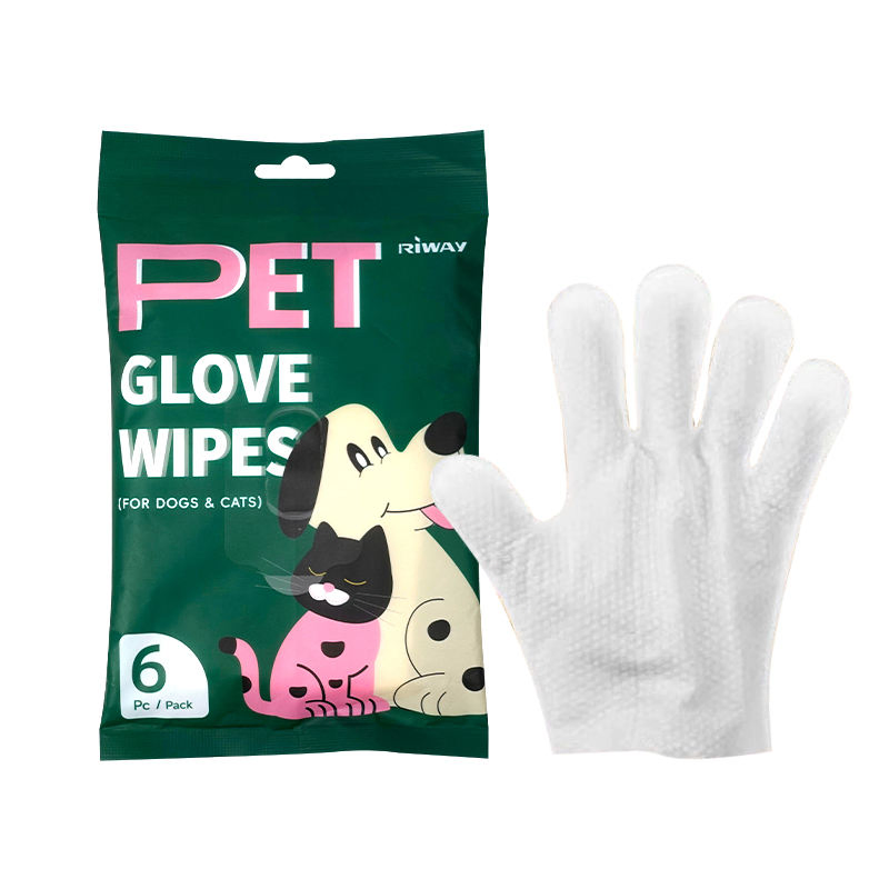 Eco-Friendly Pet Cleaning Wipes by Riway for Cats Dogs