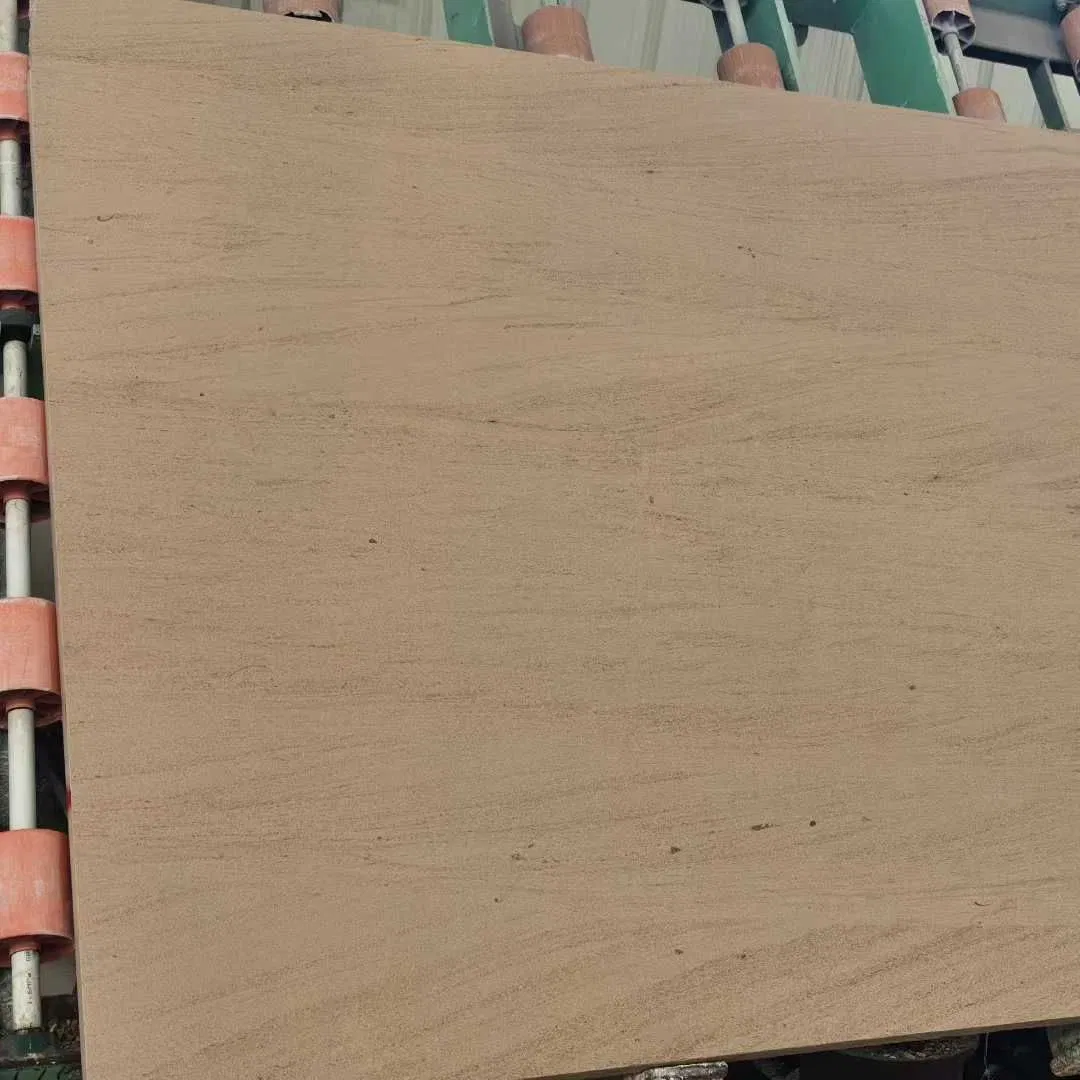 Beige Wooden Limestone Marble Slasb for Wall Cladding Tiles Pillar Decoration