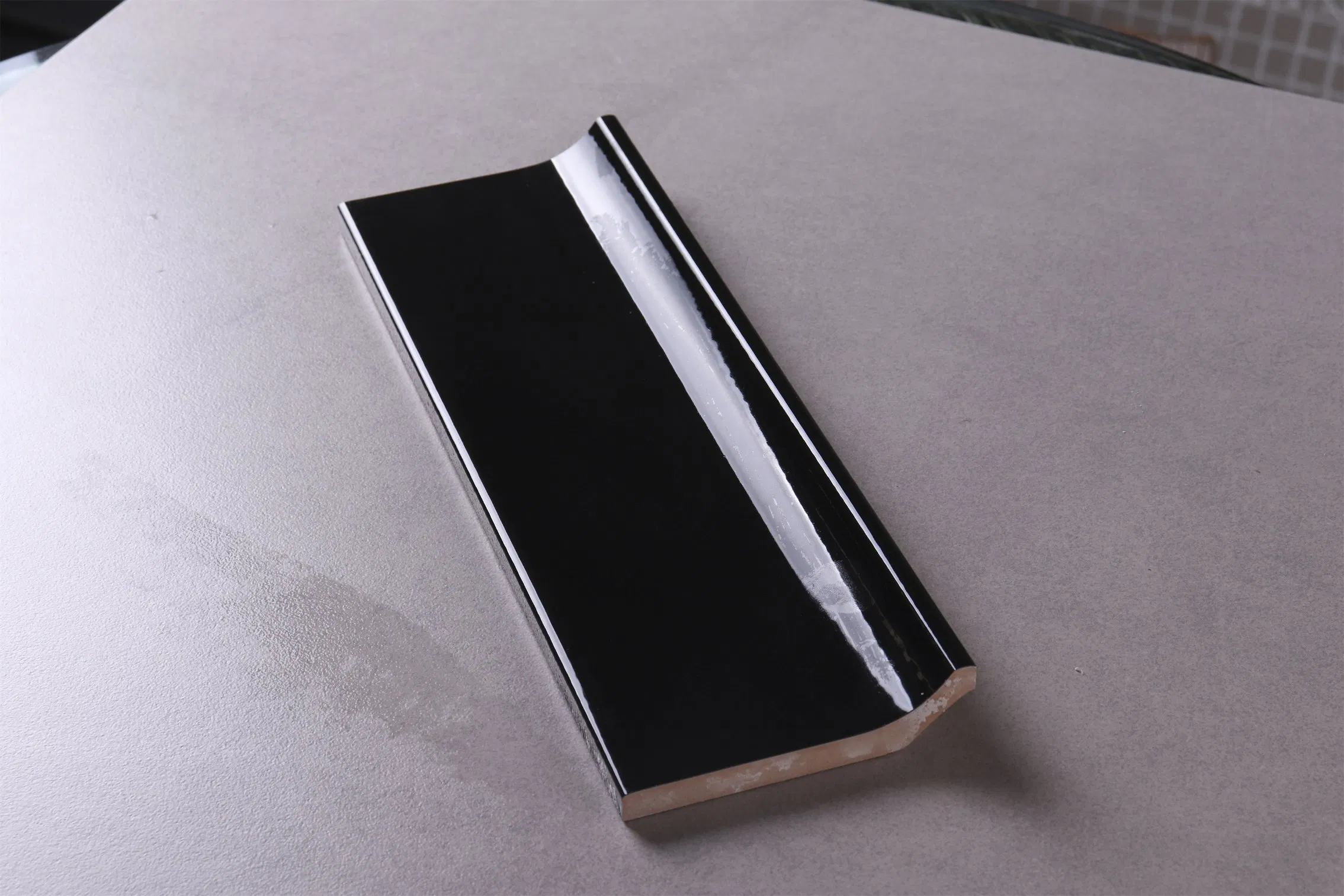 Jla 100X300 White Bathroom Inside Corner Brick, Tile & Accessories Cove Base Skirting Trim