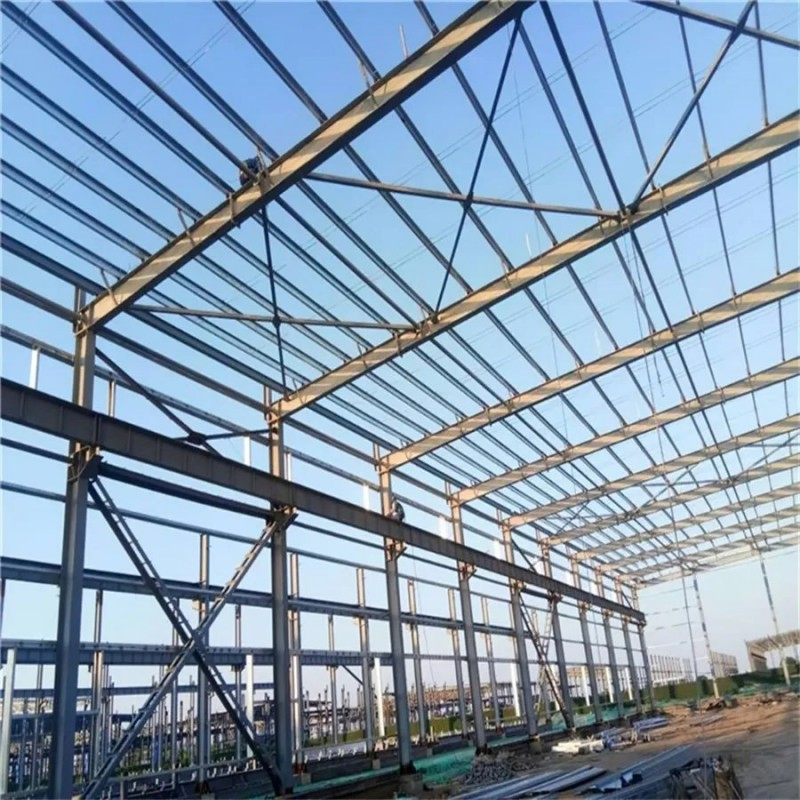 China Galvanized Prefabricated Light Steel Structural Fabrication