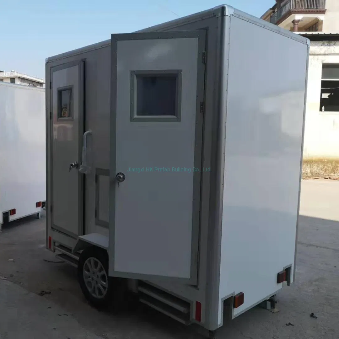 Modular Prefab portable Trailer Toilet / Caravan.