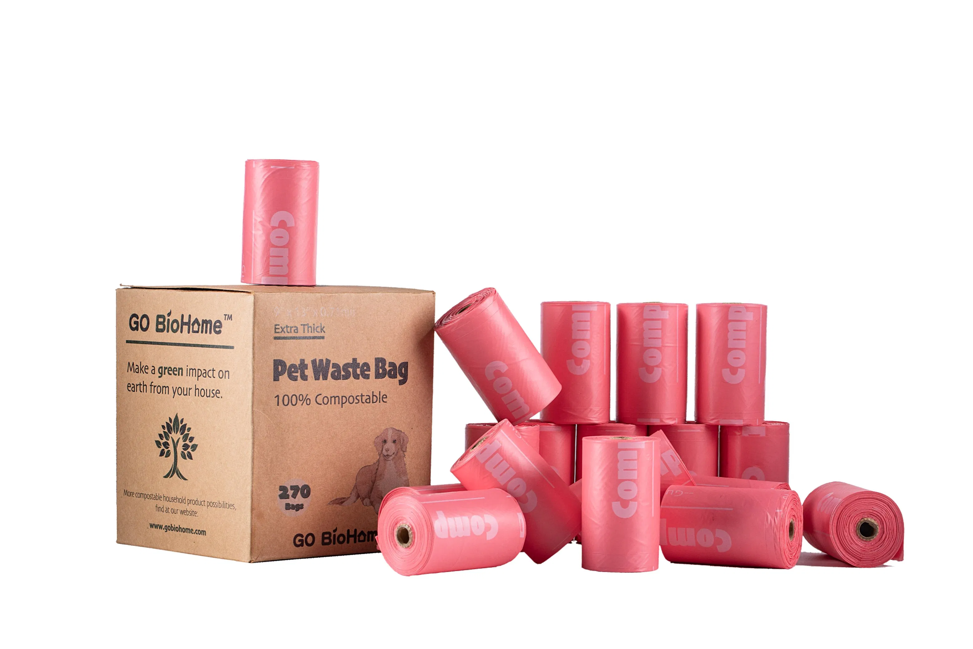 Budget-Friendly Compostable Trash Bags with Low MOQ for Home Use