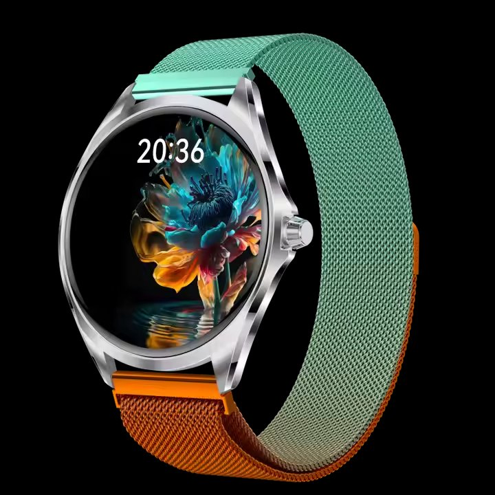 2024 Smart Watch Tn88 New Arrival Ultra Thin Body Stainless Steel Bt Call Health Monitoring Multi Sport Smart Watch Amoled