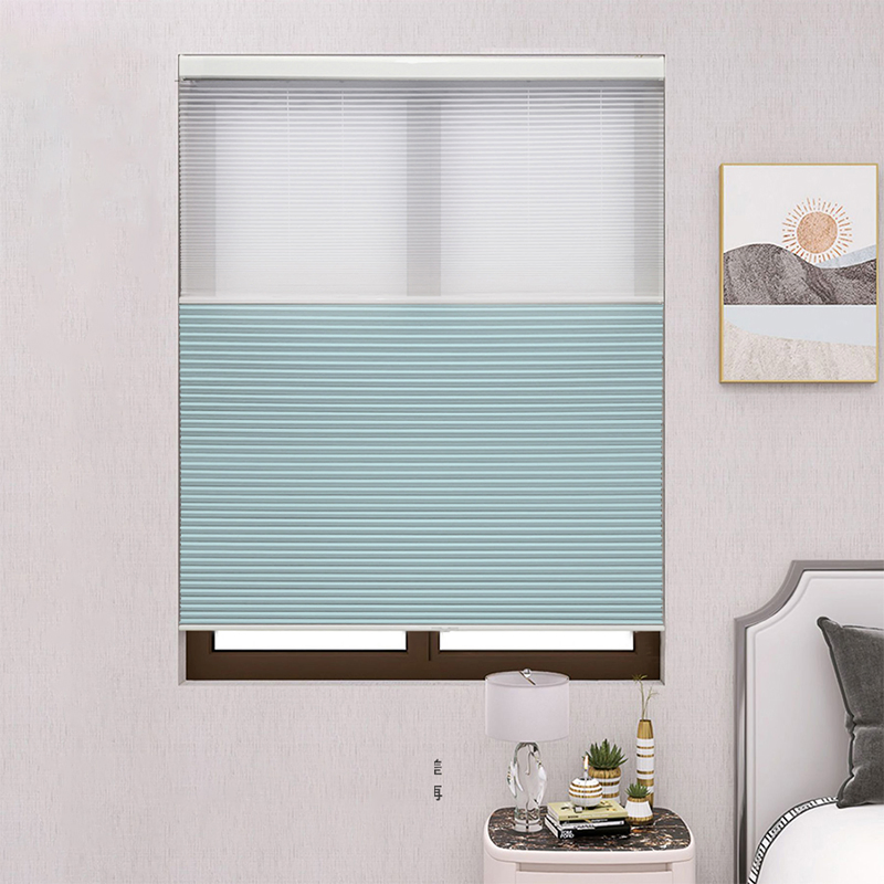 Wholesale Home Decor Cellular Fabric No Drill Day and Night Honeycomb Blinds