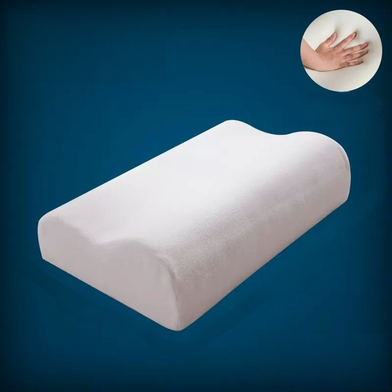 Custom-Made Fabric Cover King Cube Support Neck and Shoulder for Pain Relief Rectangle Pillow Memory Foam Pillow for Sleeping