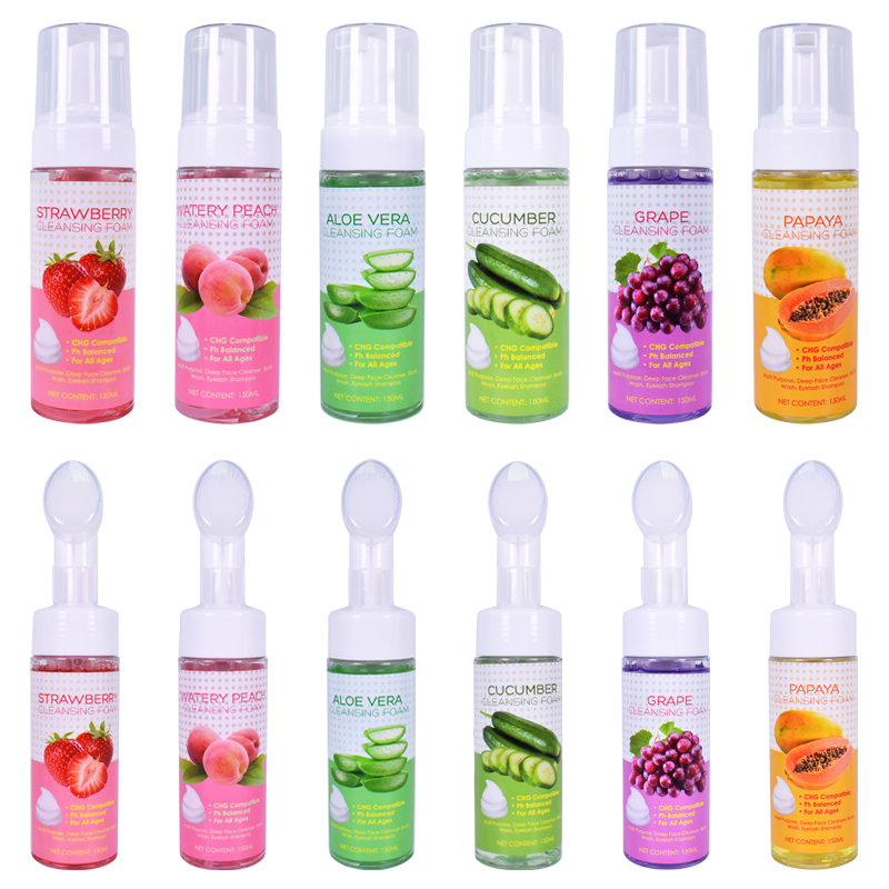 Custom Logo Face Wash Private Label Whitening Deep Cleansing Oil Control Skin Repairing Facial Cleanser