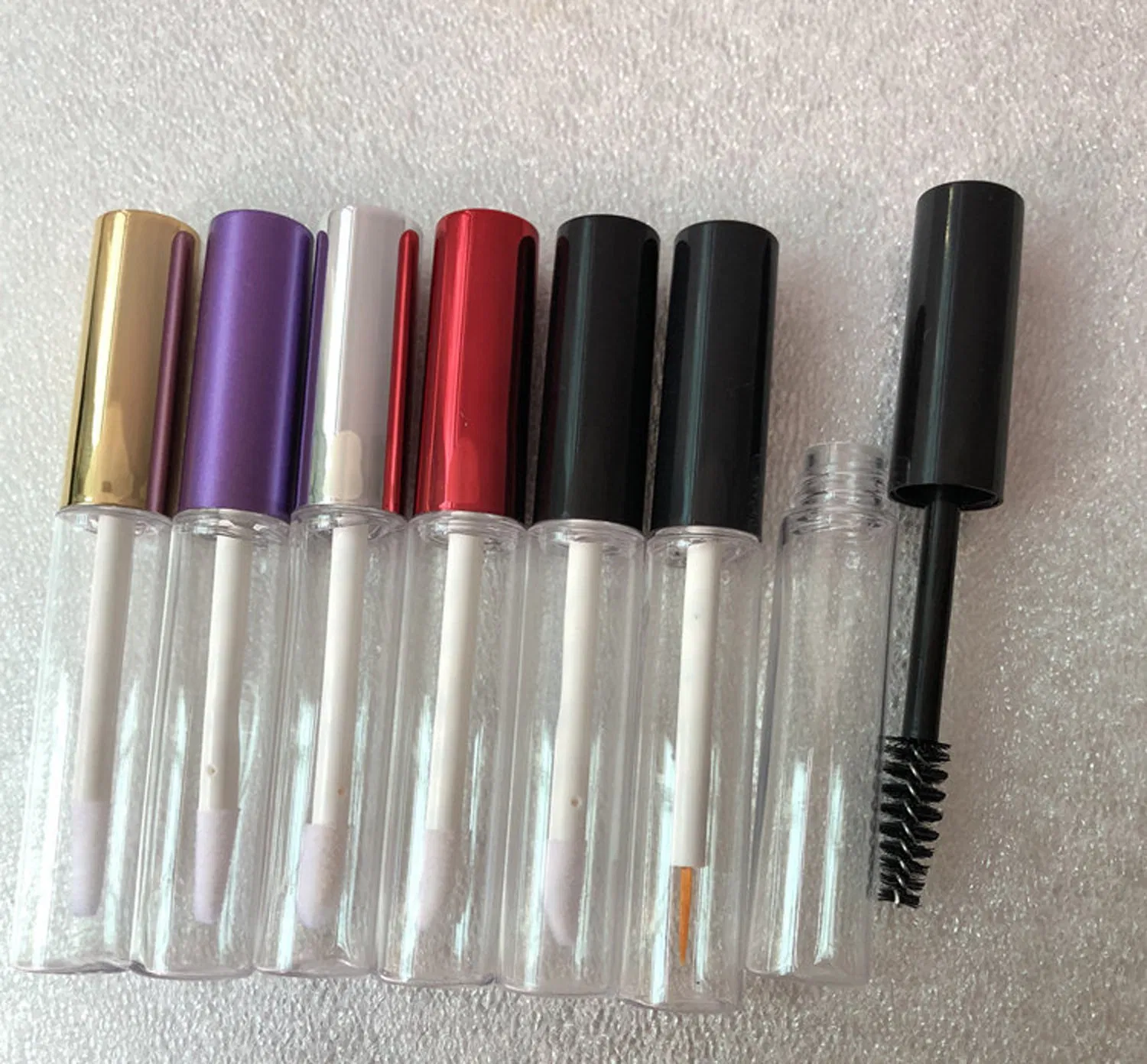 Empty Plastic Refillable Eyelash Growth Oil Mascara Eye Gloss Liquid Tube Bottle Eyeliner Packaging Containers
