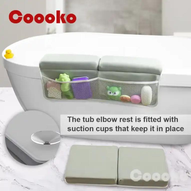 Premium Bath Kneeler Baby Bath Kneeler and Elbow Rest Pad Set