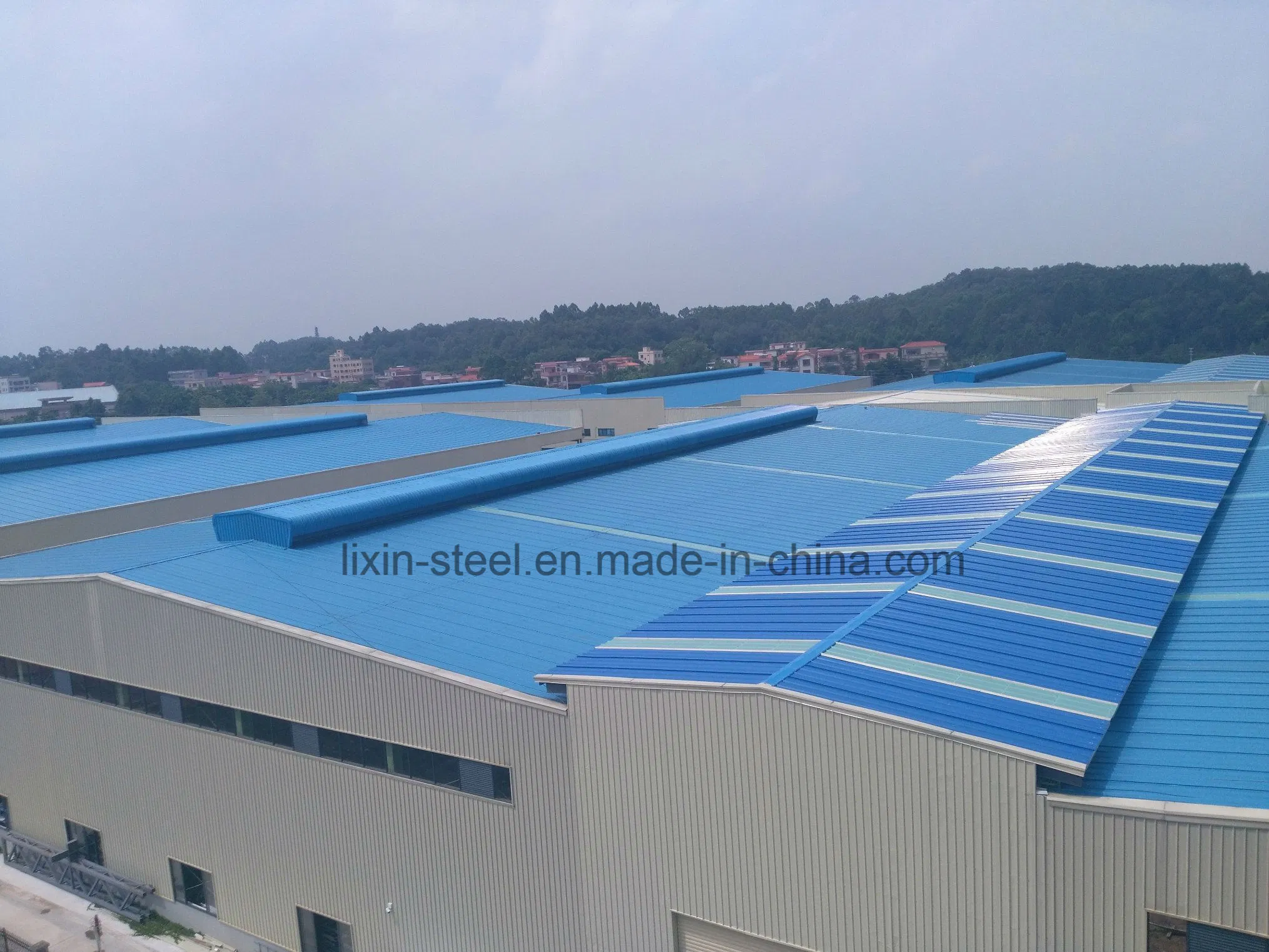 Upright Whipstitch Hurricane Resistance Roof Steel Sheet Steel Building Material