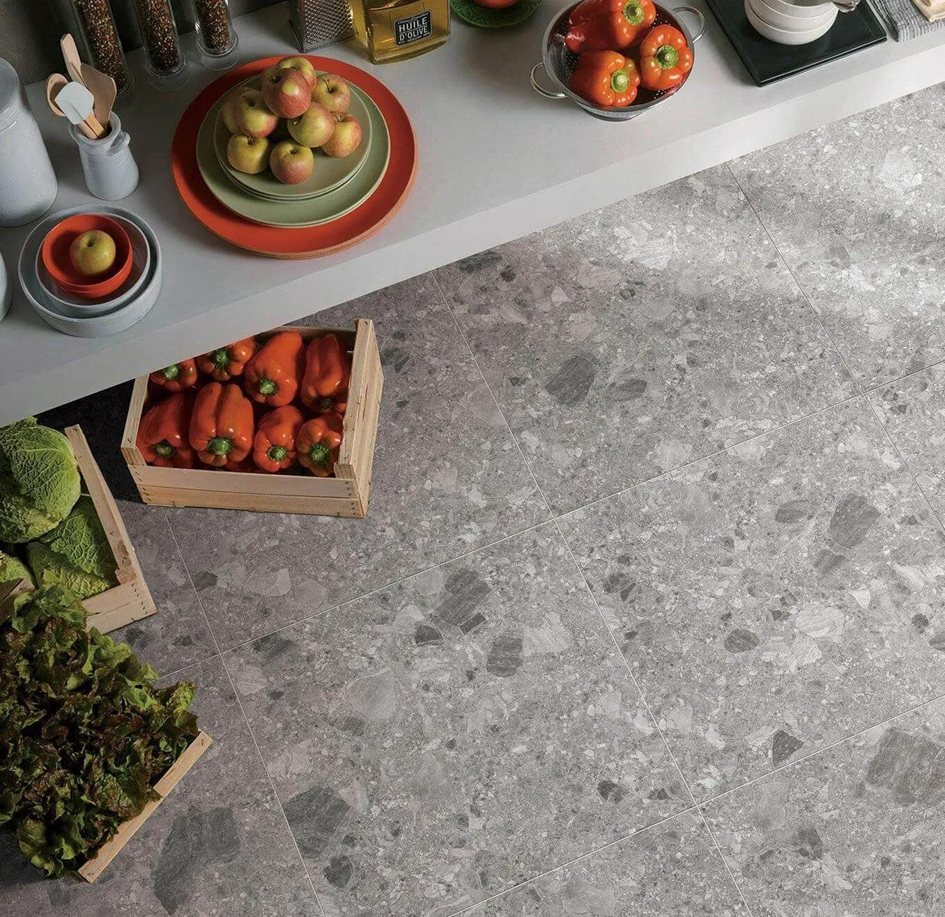 Premium Terrazzo Floor Tile for Modern Interior Design Projects