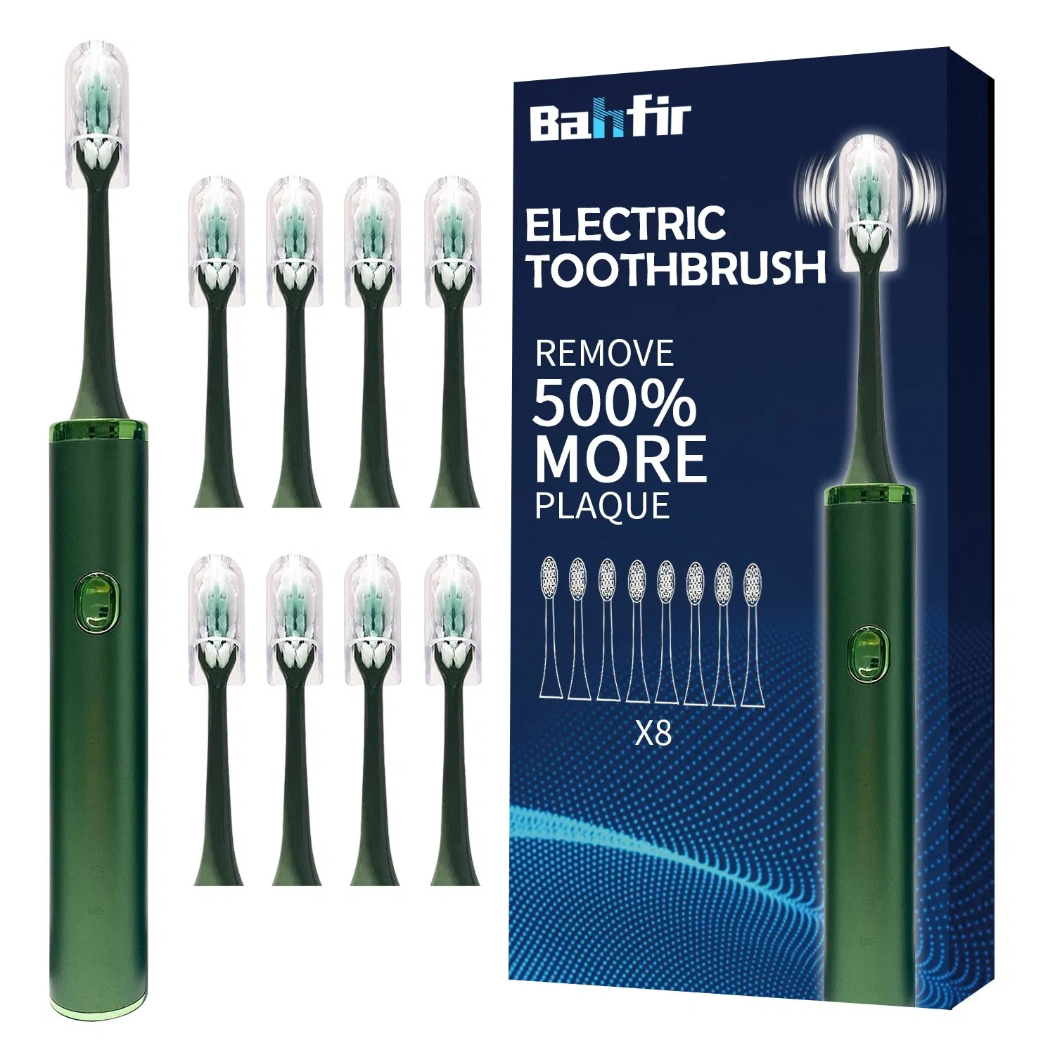 Powerful Cleaning Whitening Tooth Cleaner Waterproof Ipx7 Adult Electric Toothbrush