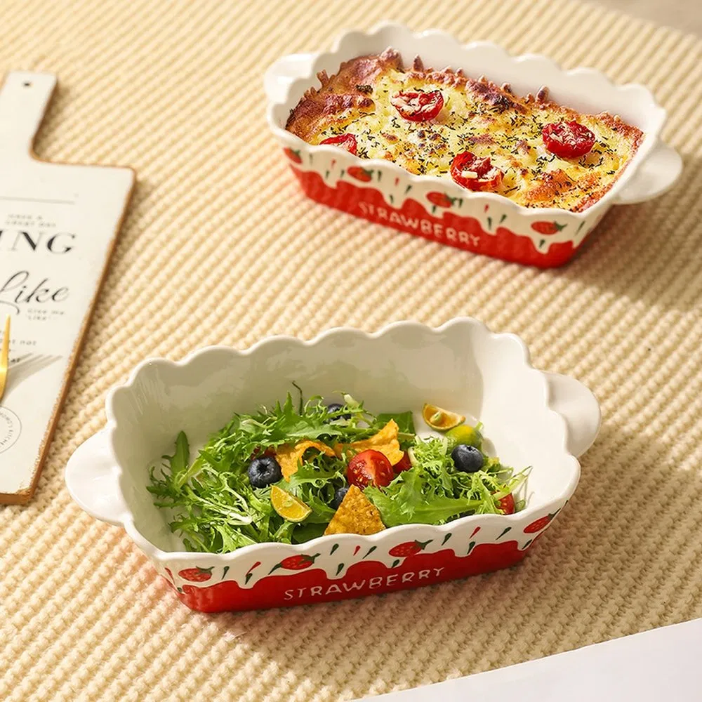 Strong Load Bearing Capacity Non Toxic Luxury Ceramic Plates for Banquets