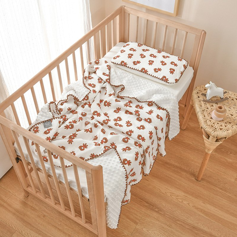 Custom Cartoon Printed Double-Layer Children′ S Blanket