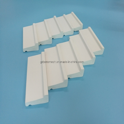 Cellular Decorative PVC Mouldings Water Proof Drip Cap 11/16''*1-5/8''