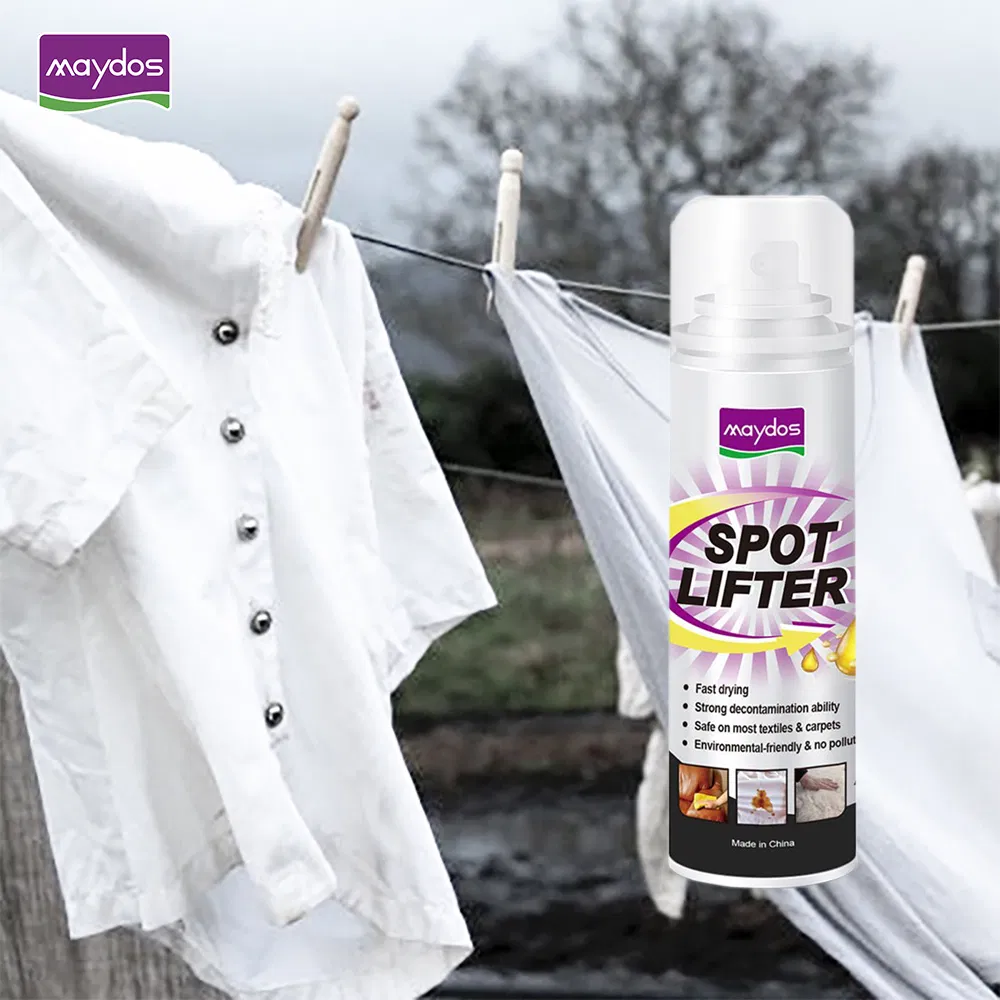 Own Brand Dry Cleaner Clothes Detergent Stain Removing Washing Liquid Stain Remover Spray for Clothes