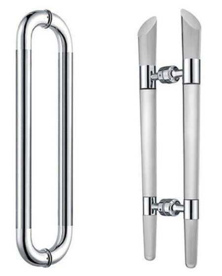 American Wholesale Stainless Steel Tubular Shower Enclosure Room Glass Interior Sliding Pull Door Handle
