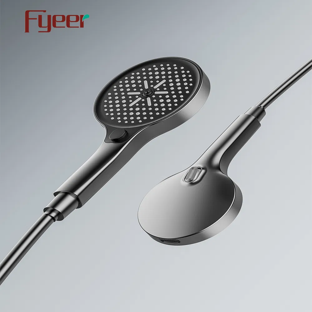 Fyeer Smart Digital Thermostatic Shower Set with Lumbar Massage SPA