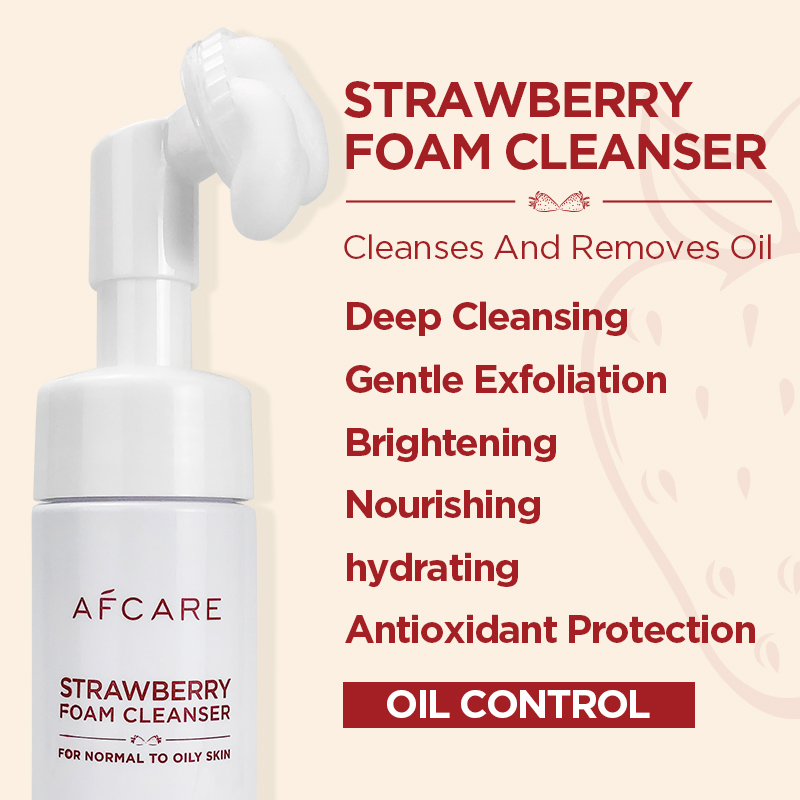 Natural Organic Korean Face Wash Cleansing Mousse Pore Moisture Oil Control Foaming Facial Cleanser