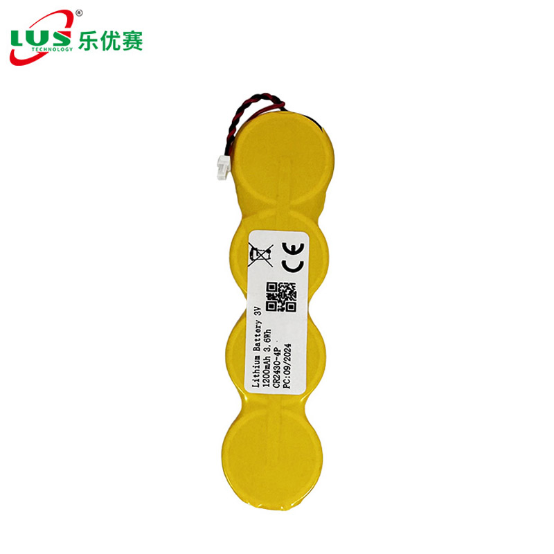 Батарейный блок CR2430-4P 3V 1200mAh с коннектором
