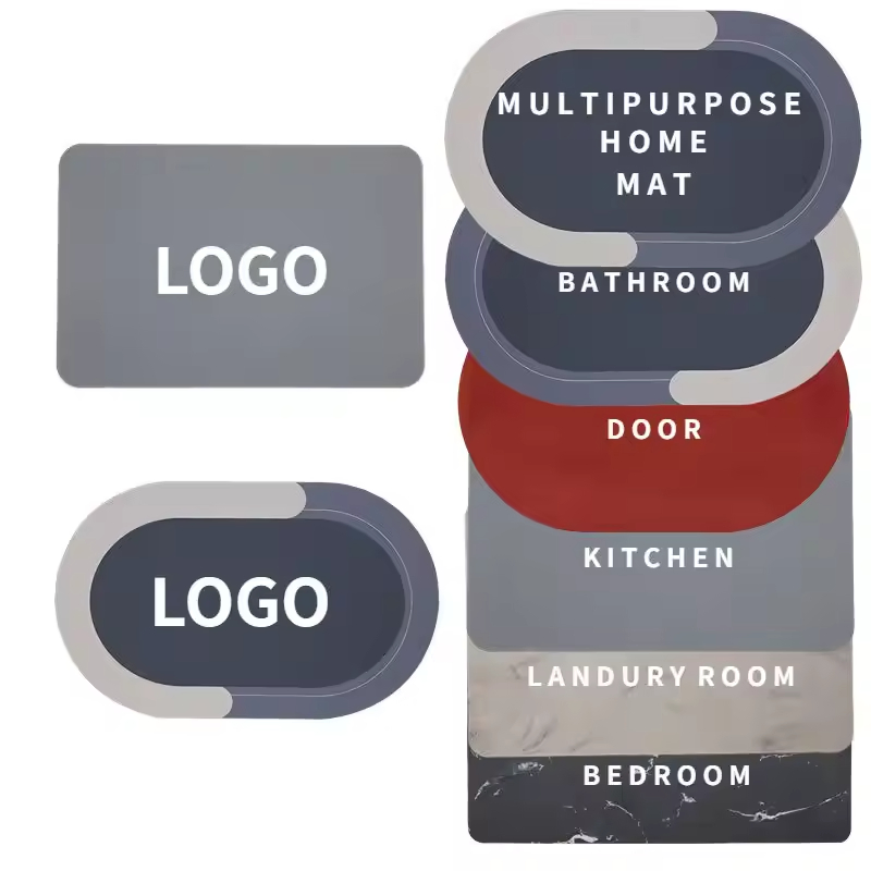 Custom Anti-Slip Mat Anti-Slip Kitchen Rug Set Long Rubber Mat Manufacturer Floor Kitchen Mat in China