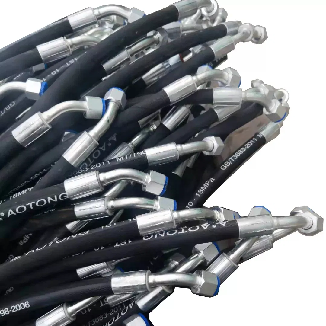 Гибкие резиновые фитинги для гидравлических шлангов