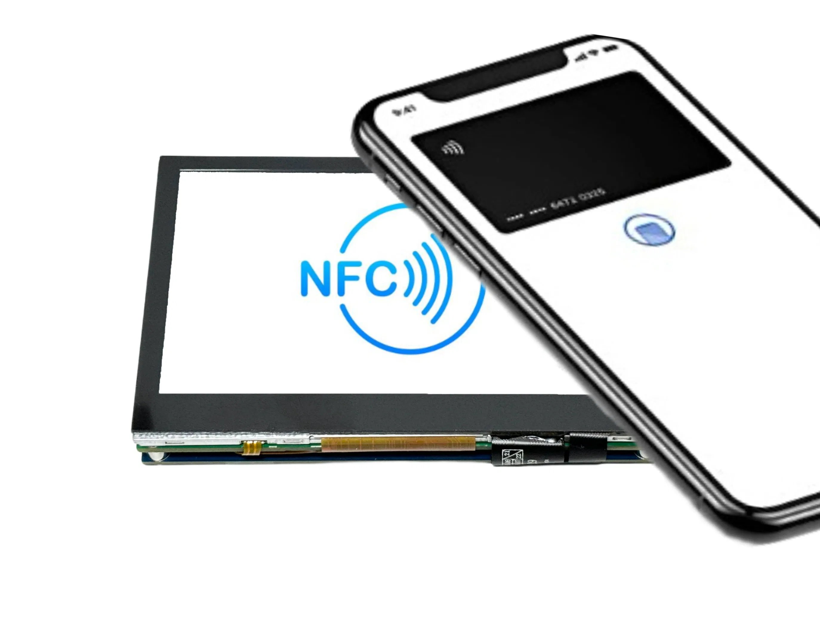 4.3 Inch NFC-Enabled LCD Display for Buses