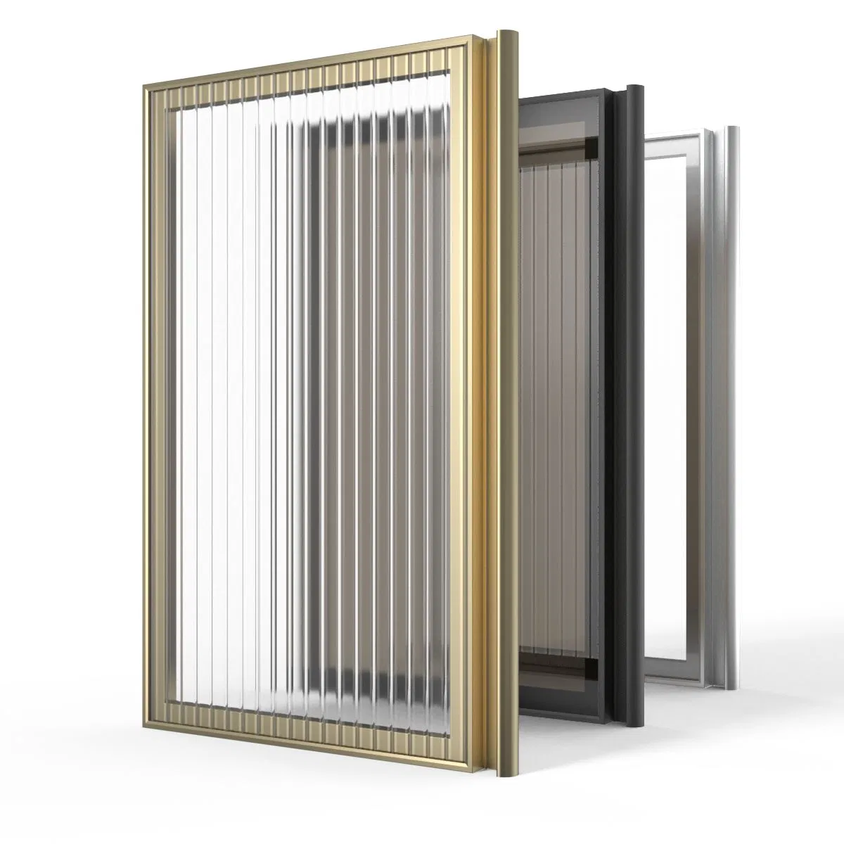 Aluminum Kitchen Cabinet with Aluminum Doors Decoration