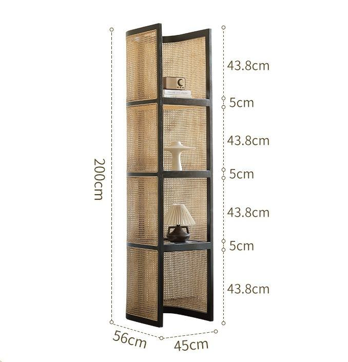 Elegant Chinese Wood Display Stand for Showcase Cabinets