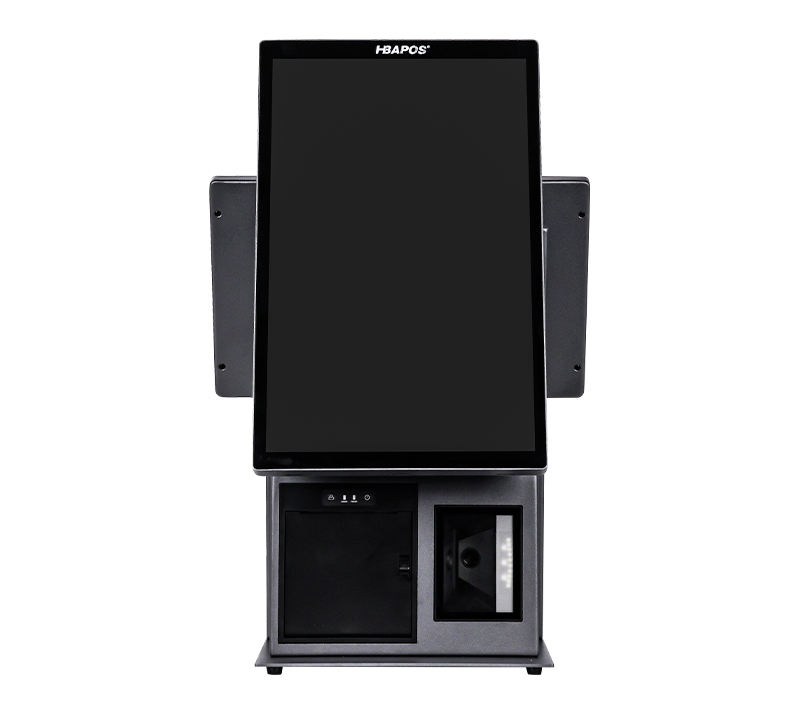Hbapos Best Seller Q57 Dual Touch Screen Windows POS System Cash Register with Scale for Business Use