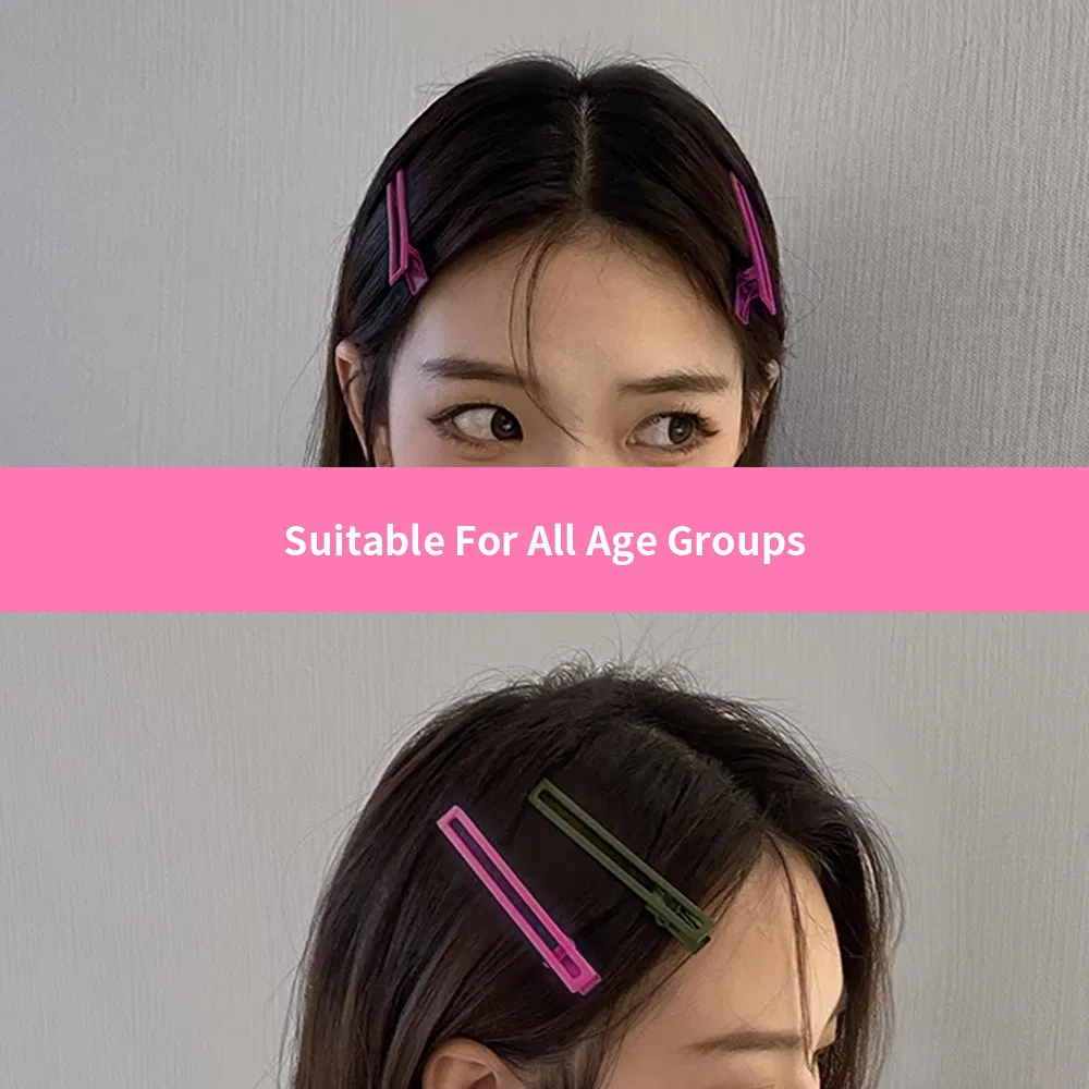 Wholesale Metal Modern Hairpins Korean Girls Hair Clip Accessories Alligator Alloy Hair Bobby Pins