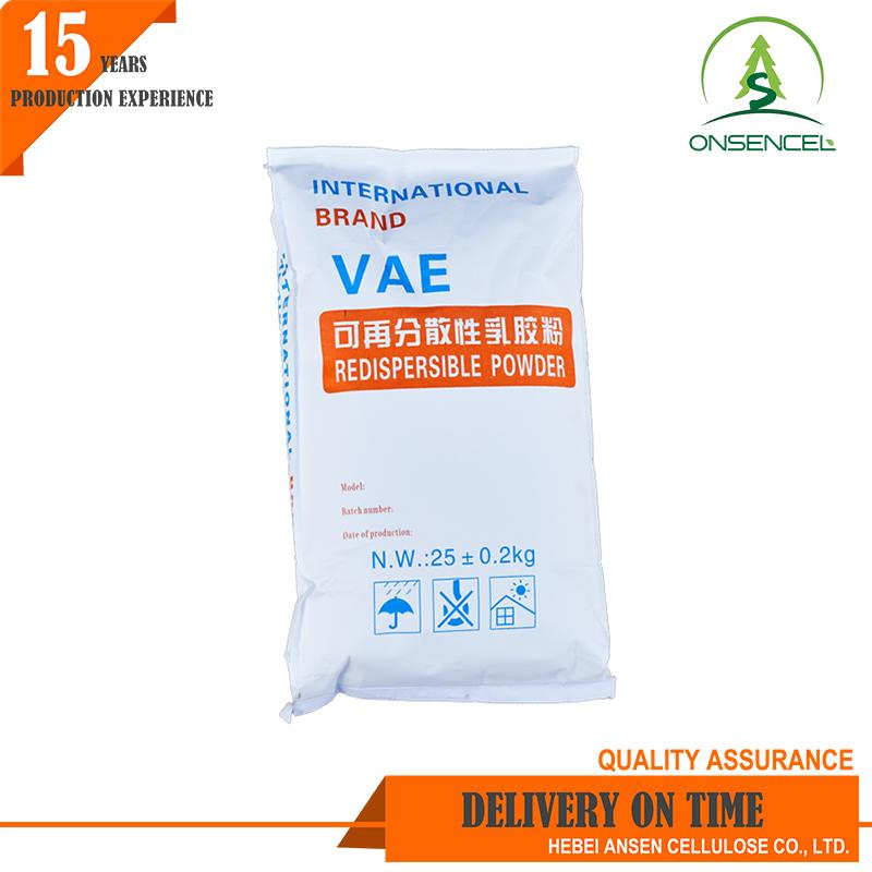 Ansen Rdp Wholesale White Powder Adhesive Building Material Additives Cheap Powder for Tile Adhesive Vae Copolymer Rdp